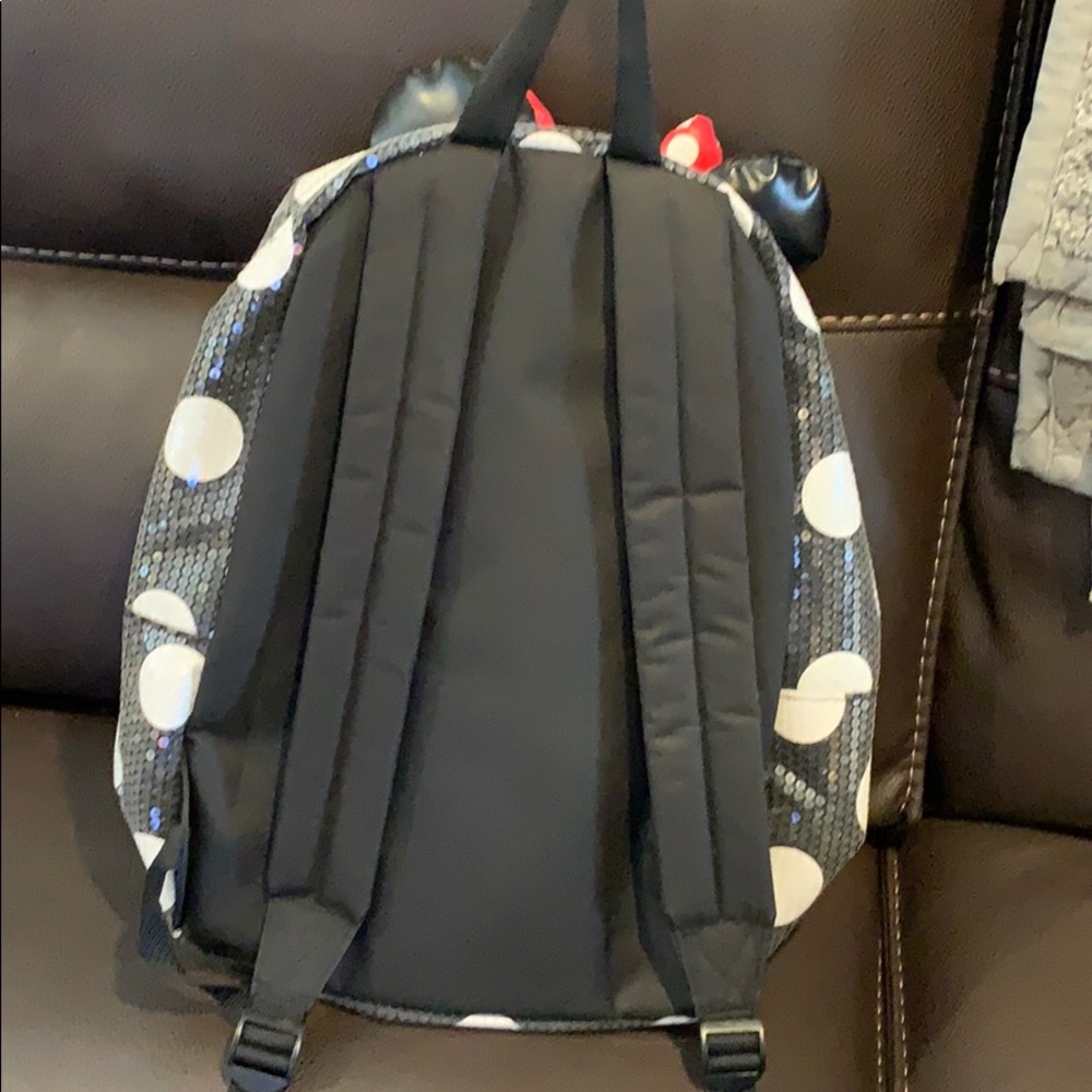 Authentic! Minnie Sequin Backpack - image 3